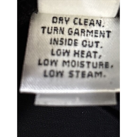 St John Caviar Black Trouser Career Wear Formal Pants Slacks Women's Size 12 - Picture 13 of 14